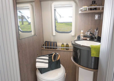 Possl Roadcruiser Evolution badkamer