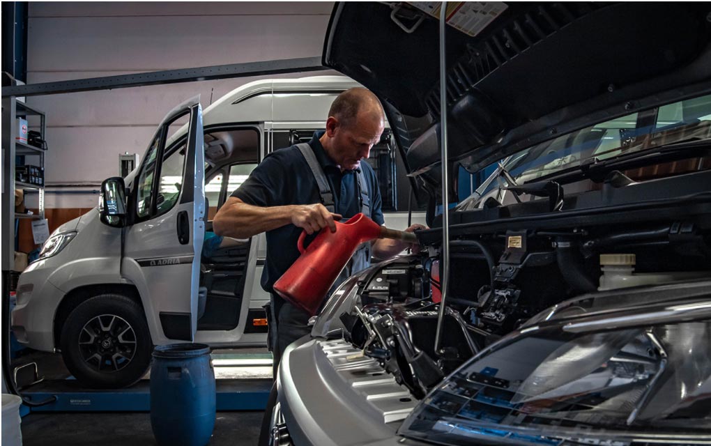 Buscamper onderhoud Buscamper onderhoud autogedeelte