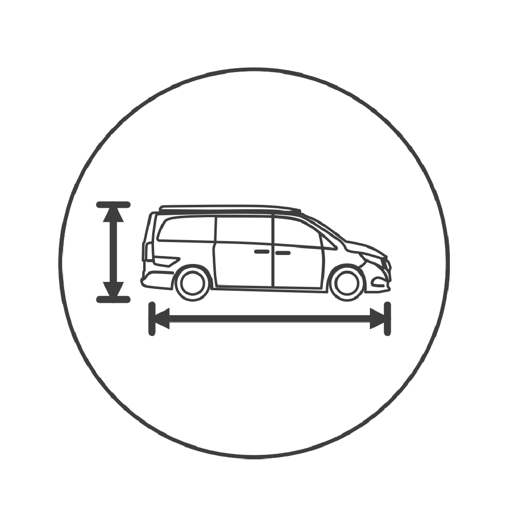 Icoon compacte afmetingen van de Campstar