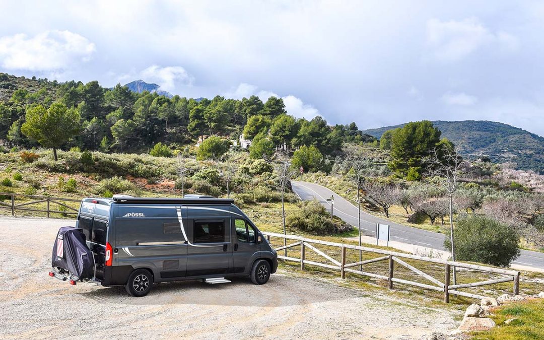 Met de camper naar Spanje