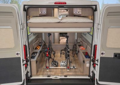 Pössl Roadcruiser Evolution opbergruimte