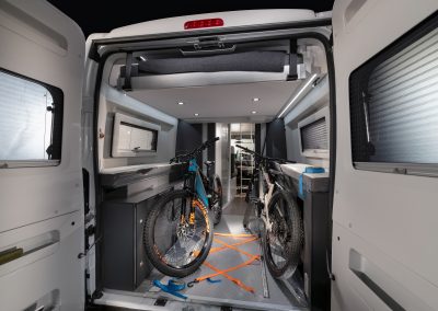 Adria Twin Sports extra ruimte sportuitrusting