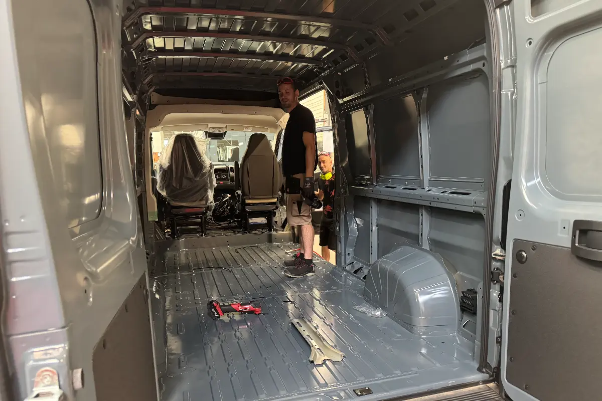 Buscamper voor inbouw