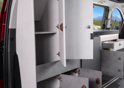 Opbergruimte in de campstar