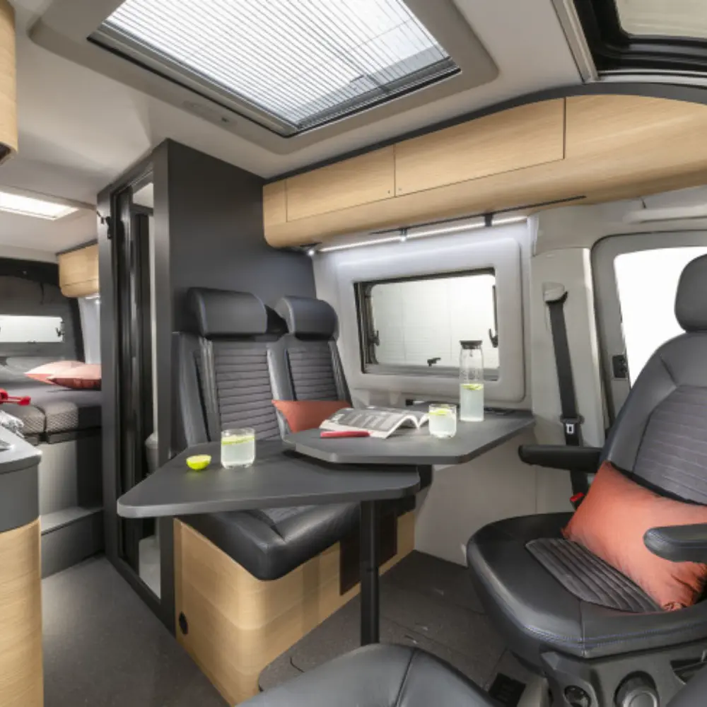 Twin Max highlight comfortabele zitgroep Comfortabele zitgroep in de Adria Twin Max.