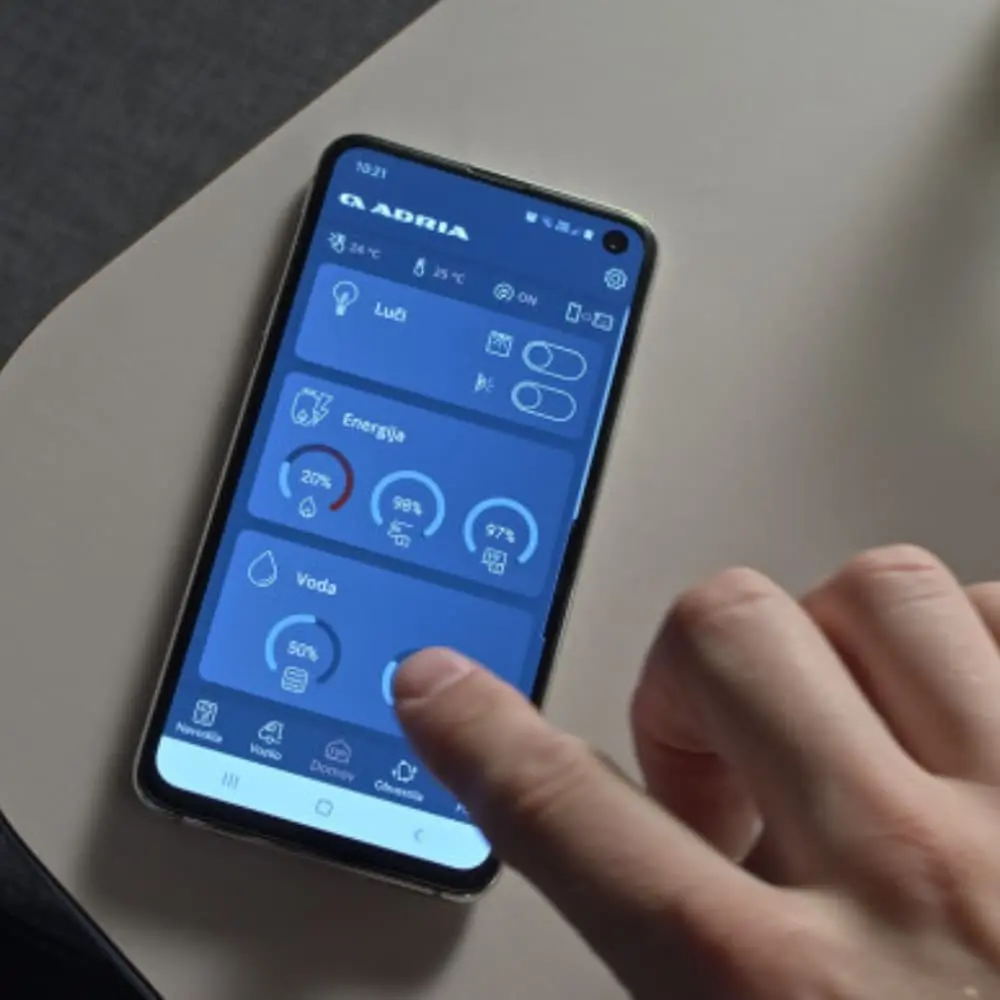 Twin Max highlight Mach app Adria Mach app in Adria Twin Max