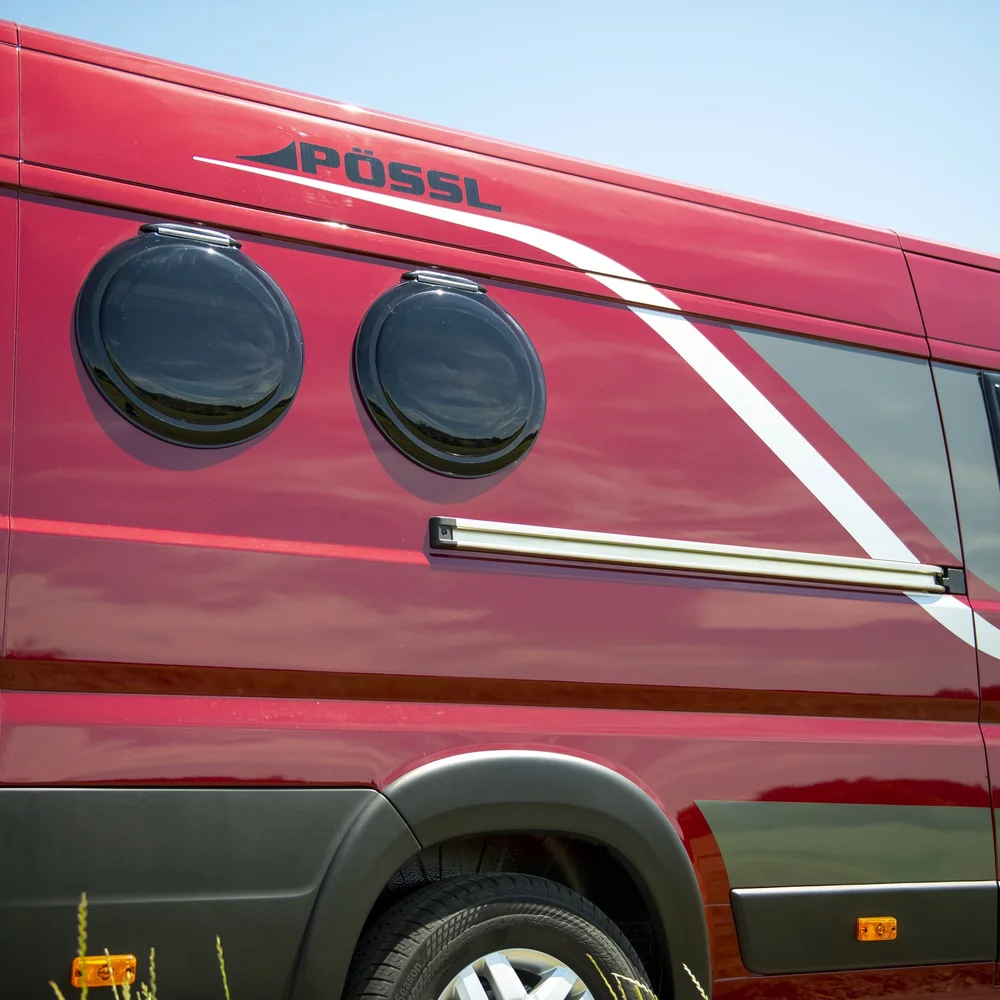 Design exterieur van de Pössl Trenta modellen