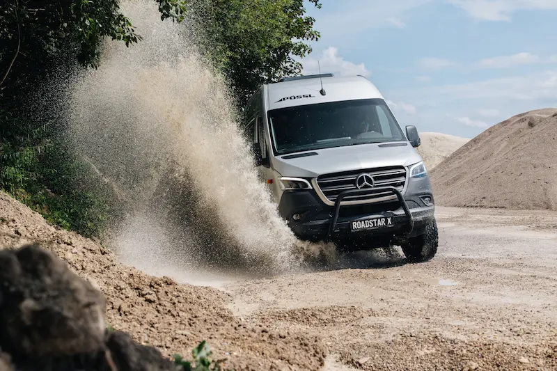Possl Roadstar X avontuurlijk rijden Possl Roadstar X avontuurlijk rijden