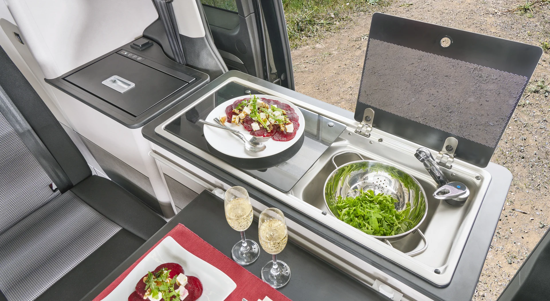 Campster buitenkeuken De buitenkeuken van de Campster