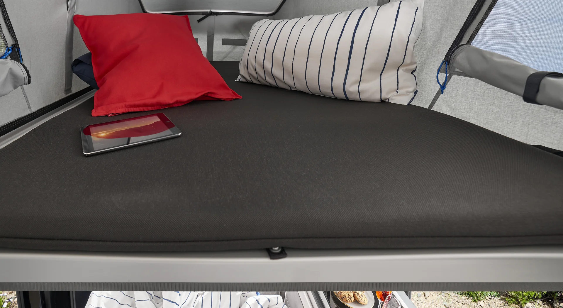 Campster met panorma hefdak Panorma hefdak op de Campster