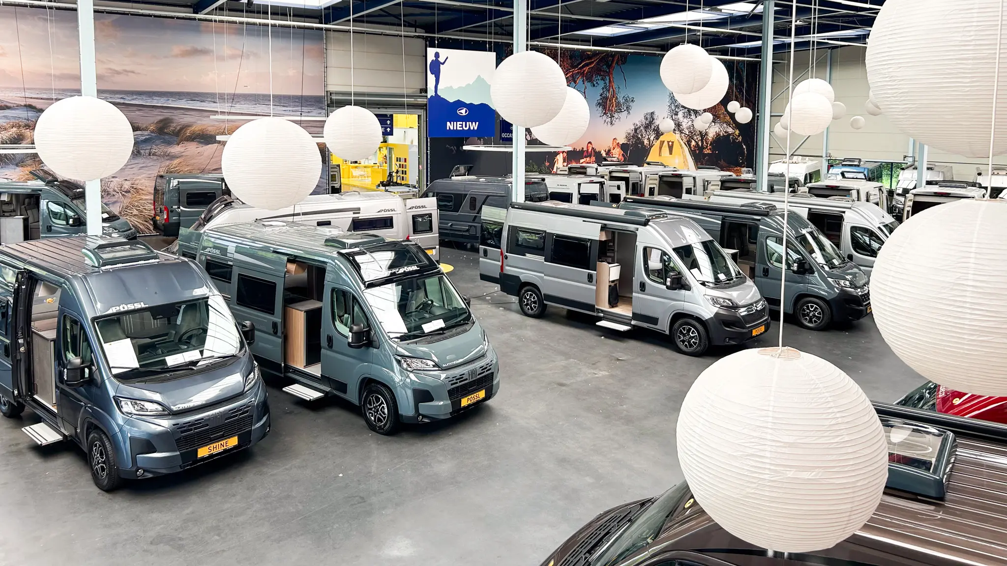 Voorraad camper huren en camper kopen